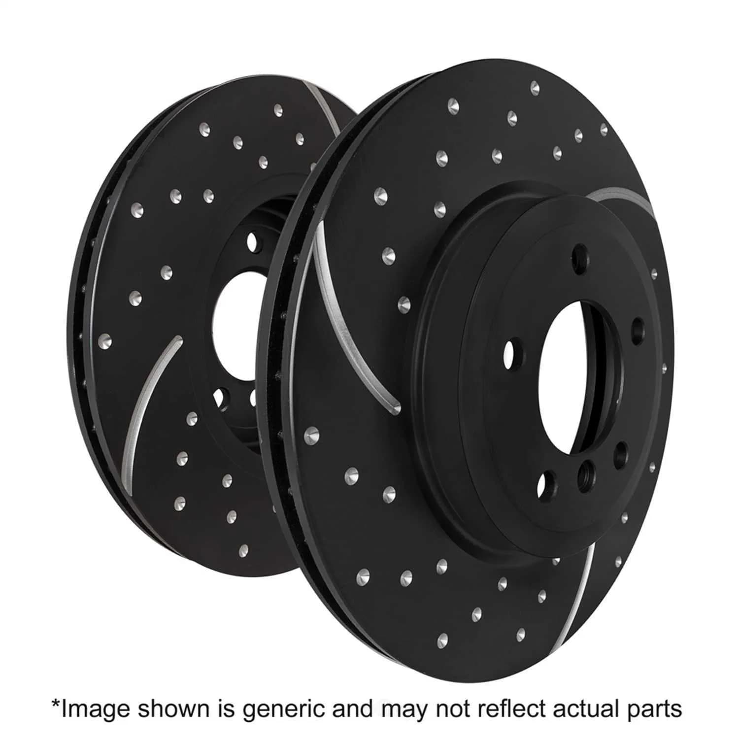 Disc Brake Rotor-HSE EBC Brake GD1723 for Land Rover Range 2010 5.0L V8 GAS