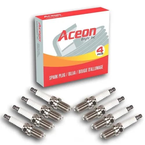 Aceon Auto Parts Spark Plug Set for Subaru Legacy 1990