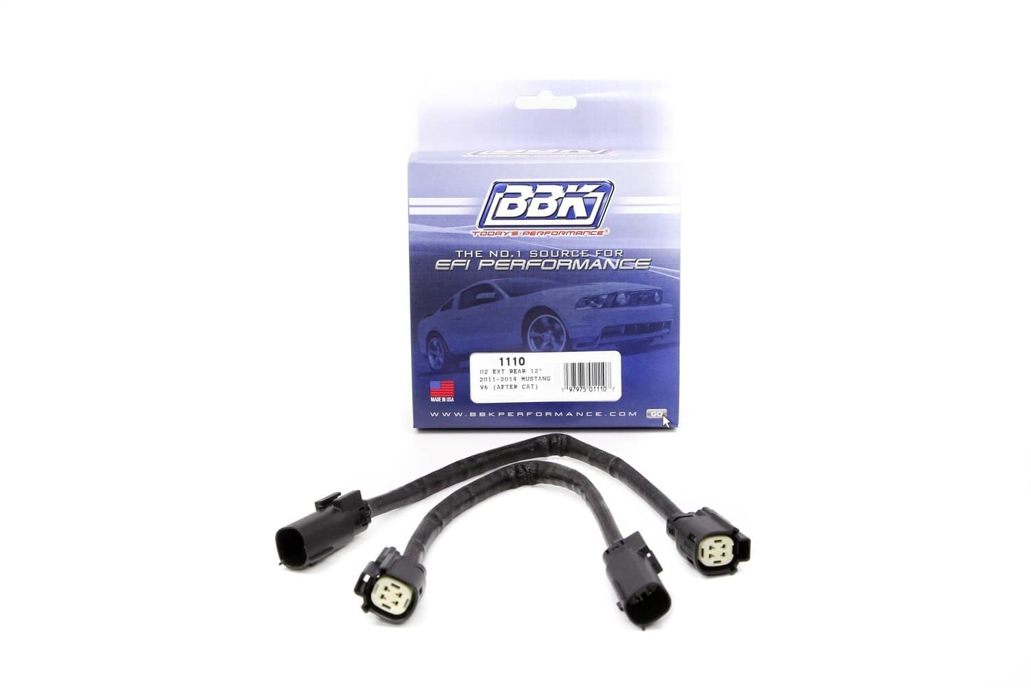 Oxygen Sensor Cable BBK Performance Parts fits Ford Mustang for Ford 2013 5.0L V