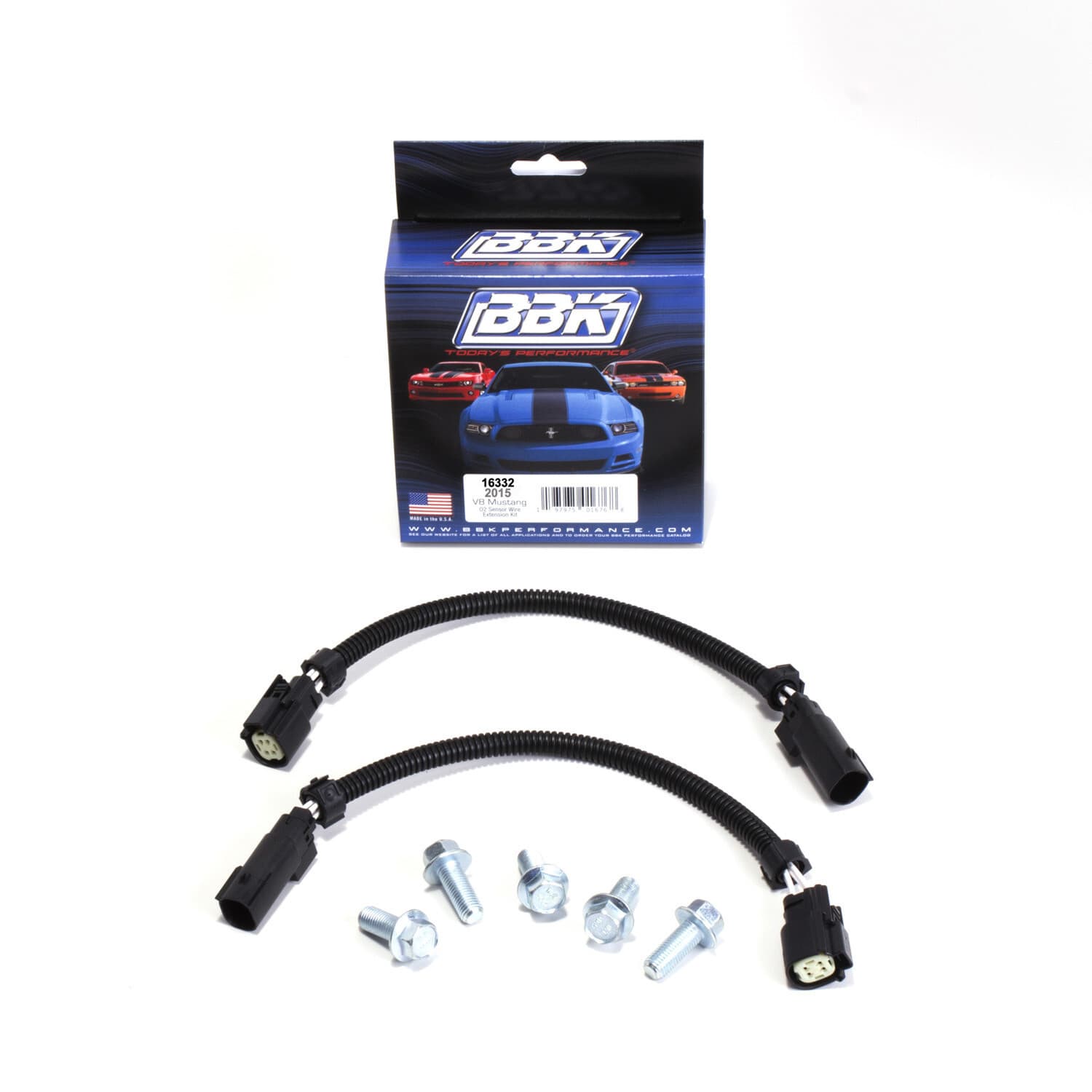 For Ford Oxygen Sensor Cable BBK Performance Parts fits For 2015 5.2L V8 GAS