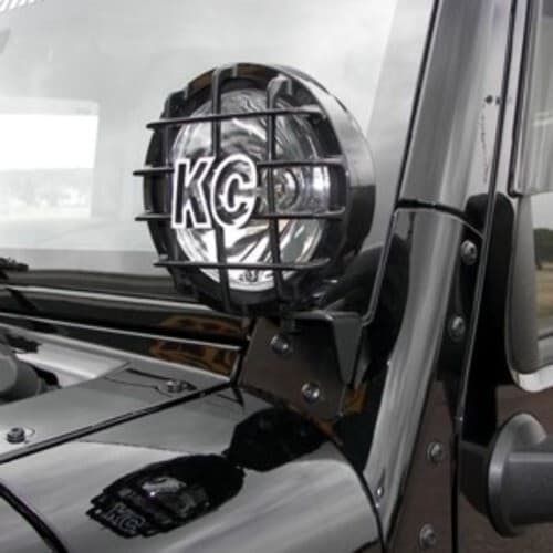 For Jeep Driving Light Bracket-Unlimited Sport KC Hilites f 2007 3.8L V6 GAS