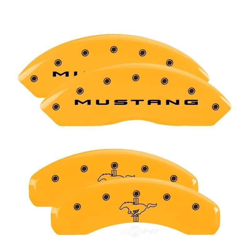 Disc Brake Caliper Cover-V6 MGP Caliper Covers fits Ford Mustang for Ford 2018 2