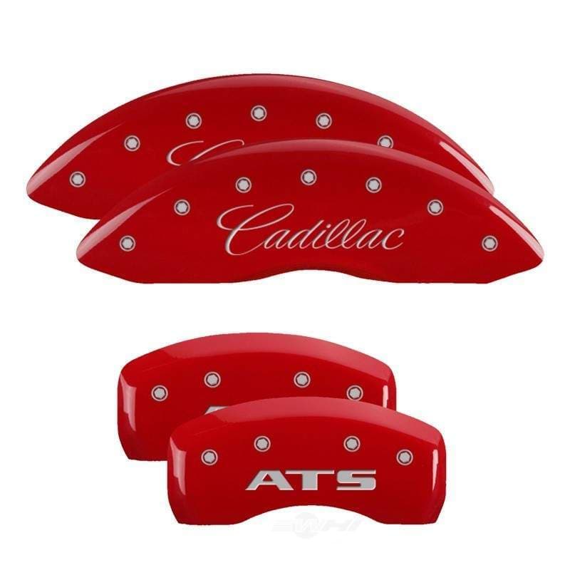 Disc Brake Caliper Cover-Base MGP Caliper Covers fits Cadillac ATS for Cadillac