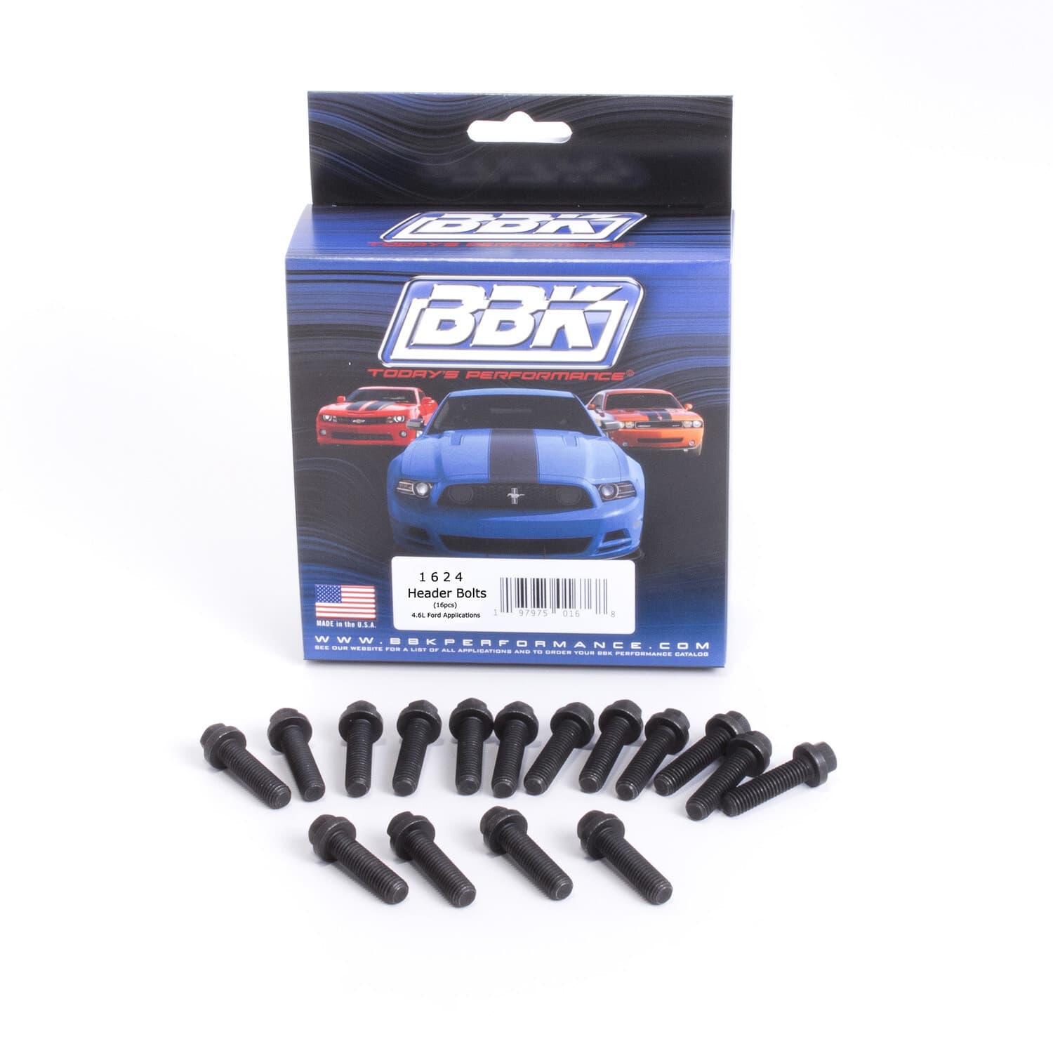 Exhaust Header Bolt-Kit BBK Performance Parts for Ford E-250 1997 5.4L V8 GAS