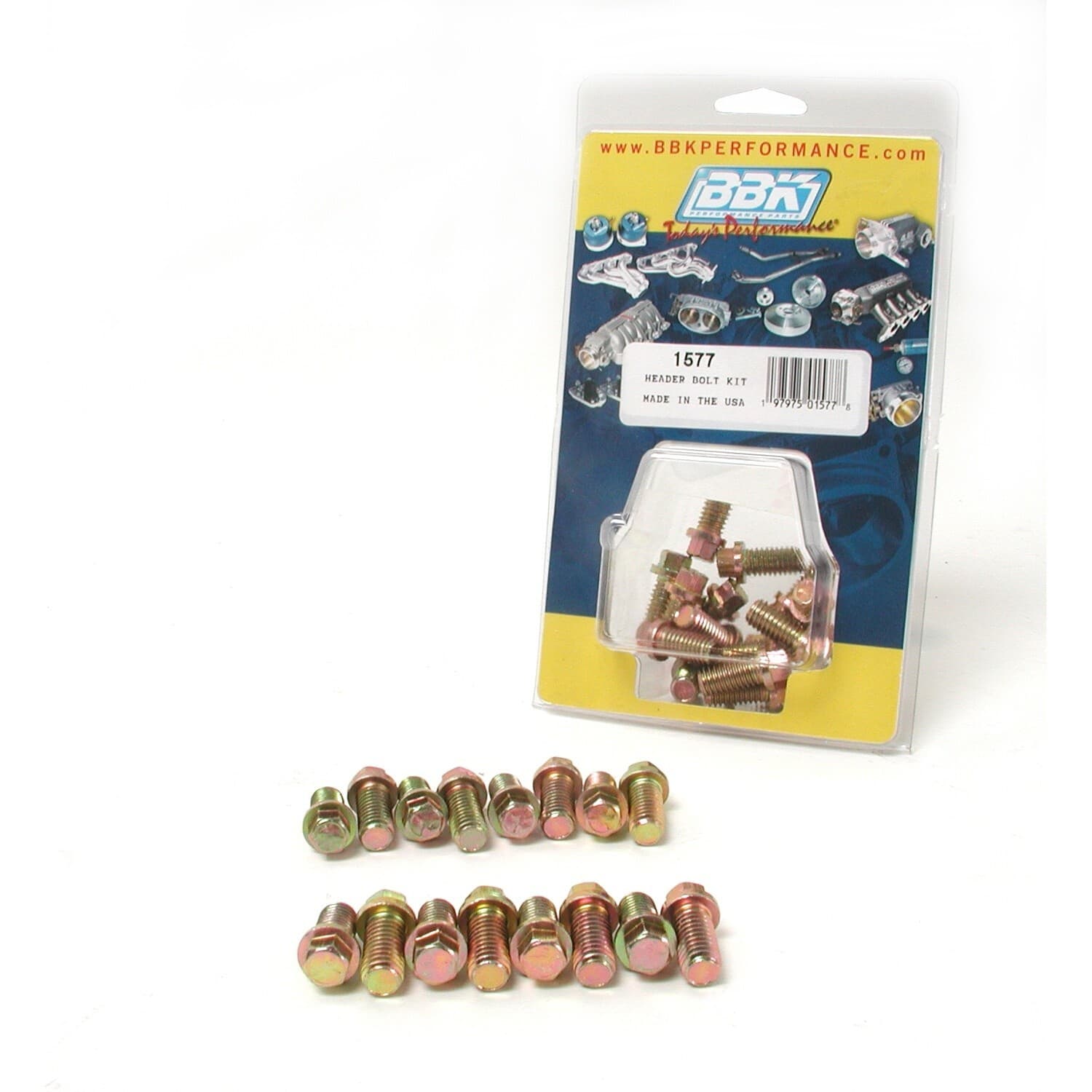Exhaust Header Bolt-Kit BBK Performance Parts for Ford Bronco 1984 5.0L V8 GAS