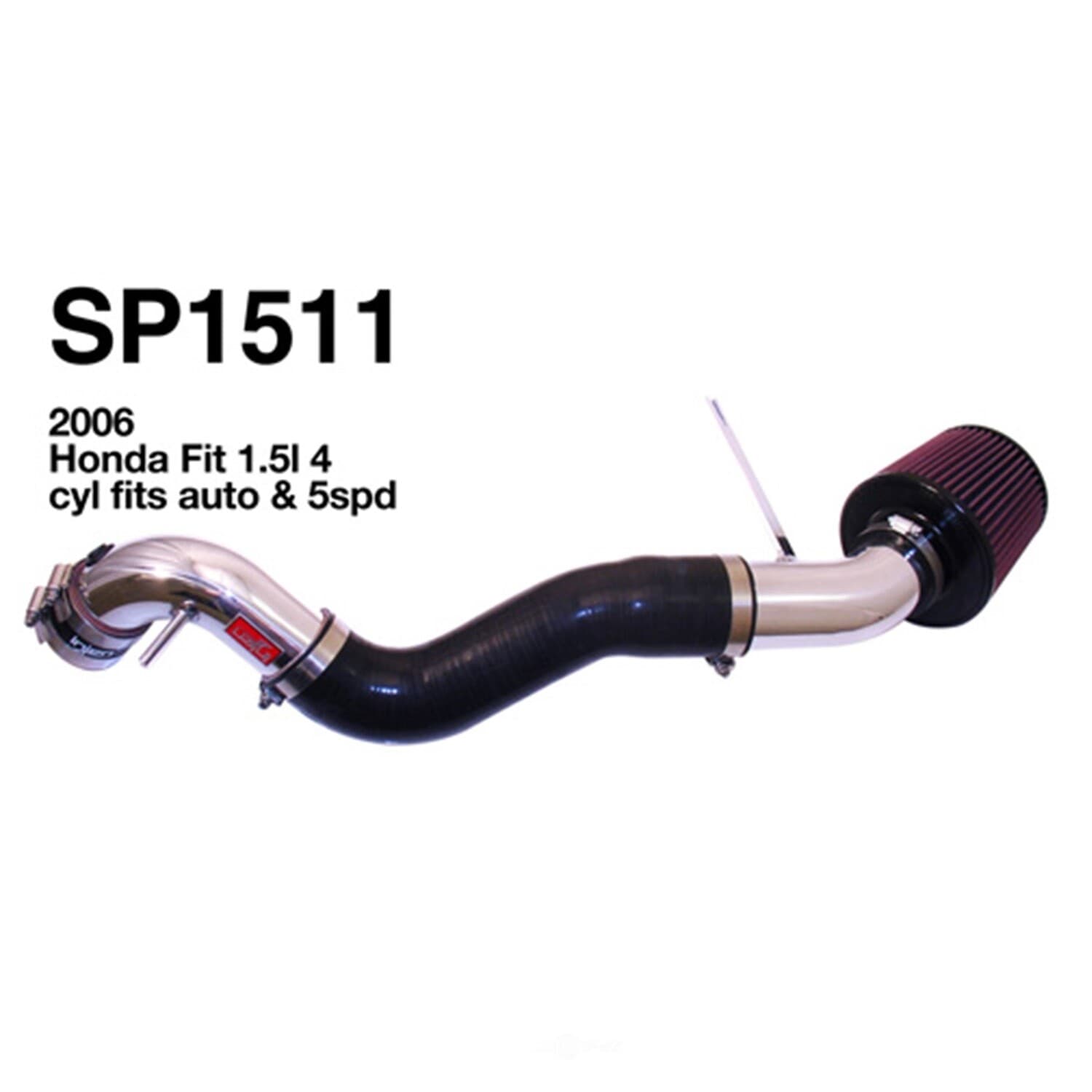 Air Intake Kit Injen SP1511P fits Honda Fit for Honda Fit 2007 1.5L L4 GAS