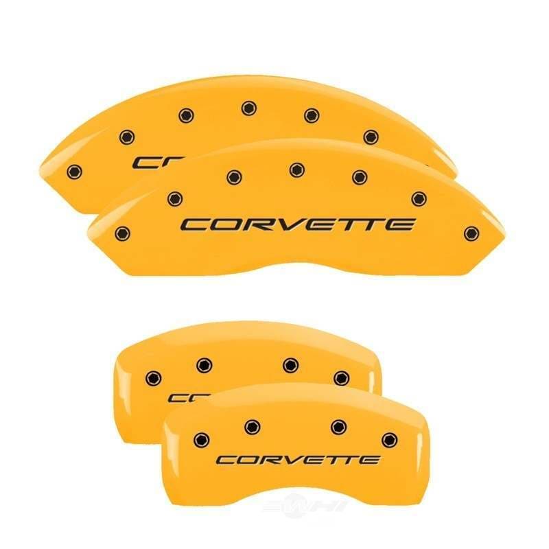 Disc Brake Caliper Cover-Z06 MGP Caliper Covers fits Chevrolet Corvette for Chev