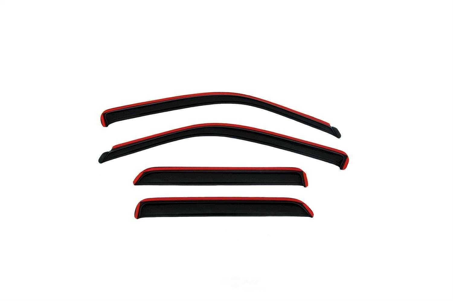 For Mercury Side Window Deflector-Ventvisor In-channel Deflect 2008 2.3L L4 Hybr