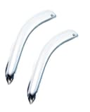 Auto Ventshade Side Window Deflector-Chrome VentvisorTM Deflector pc. fits 04-08 - photo 1