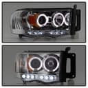 Headlight Set-Halo Led Projector Headlights SPYDER AUTO for Dodge Ram 1500 2003 - photo 9