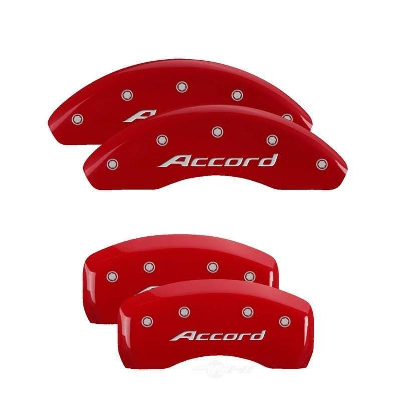 Disc Brake Caliper Cover-Hybrid MGP Caliper Covers fits 13-14 Honda Accord for H