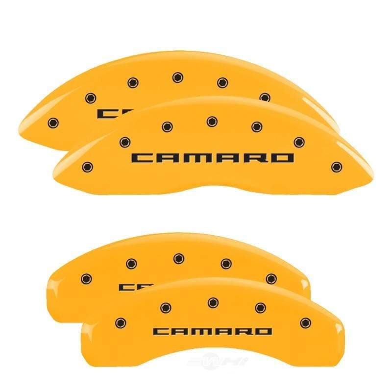 Disc Brake Caliper Cover-LS MGP Caliper Covers fits Chevrolet Camaro for Chevrol