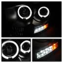 Headlight Set-Halo Led Projector Headlights SPYDER AUTO for Dodge Ram 2500 2009 - photo 4