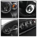 Headlight Set-Halo Led Projector Headlights SPYDER AUTO for Dodge Ram 2500 2009 - photo 5
