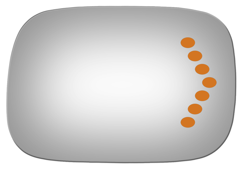For Toyota Avalon Convex Right Side Mirror 2010