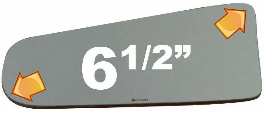 For Cadillac Eldorado Flat Left Replacement Mirror Glass 2002