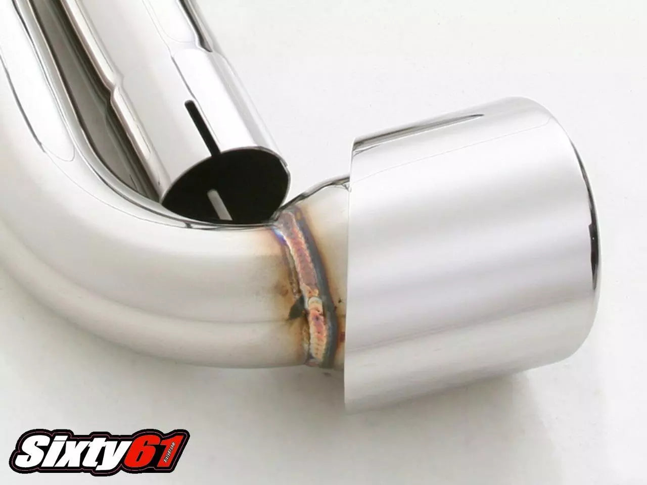 Porsche Muffler Bypass Pipes Exhaust Tips 1998-05 Carrera 911 996 C2 C4 RWD AWD